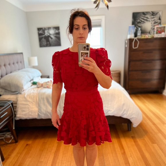 SHOSHANNA Leora Lace Mini Dress - Picture 3 of 9